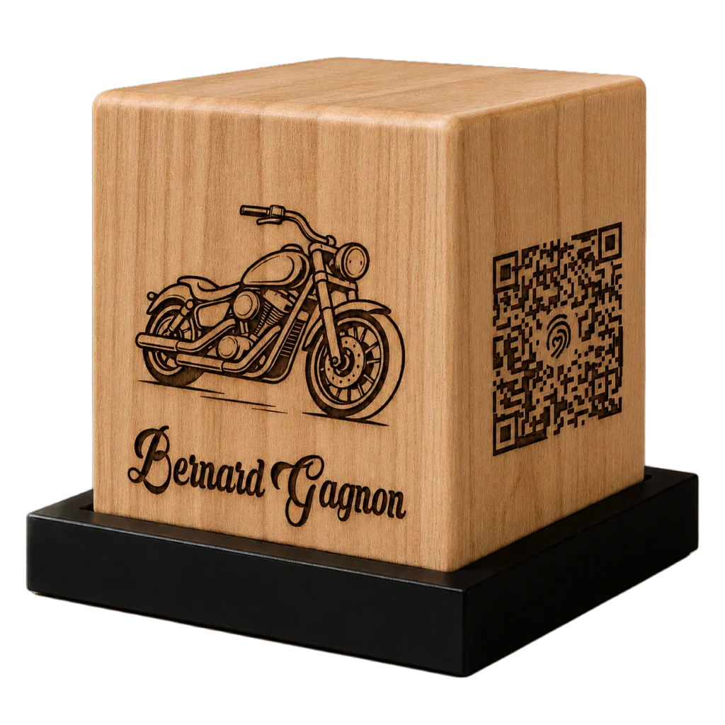 Cube merisier