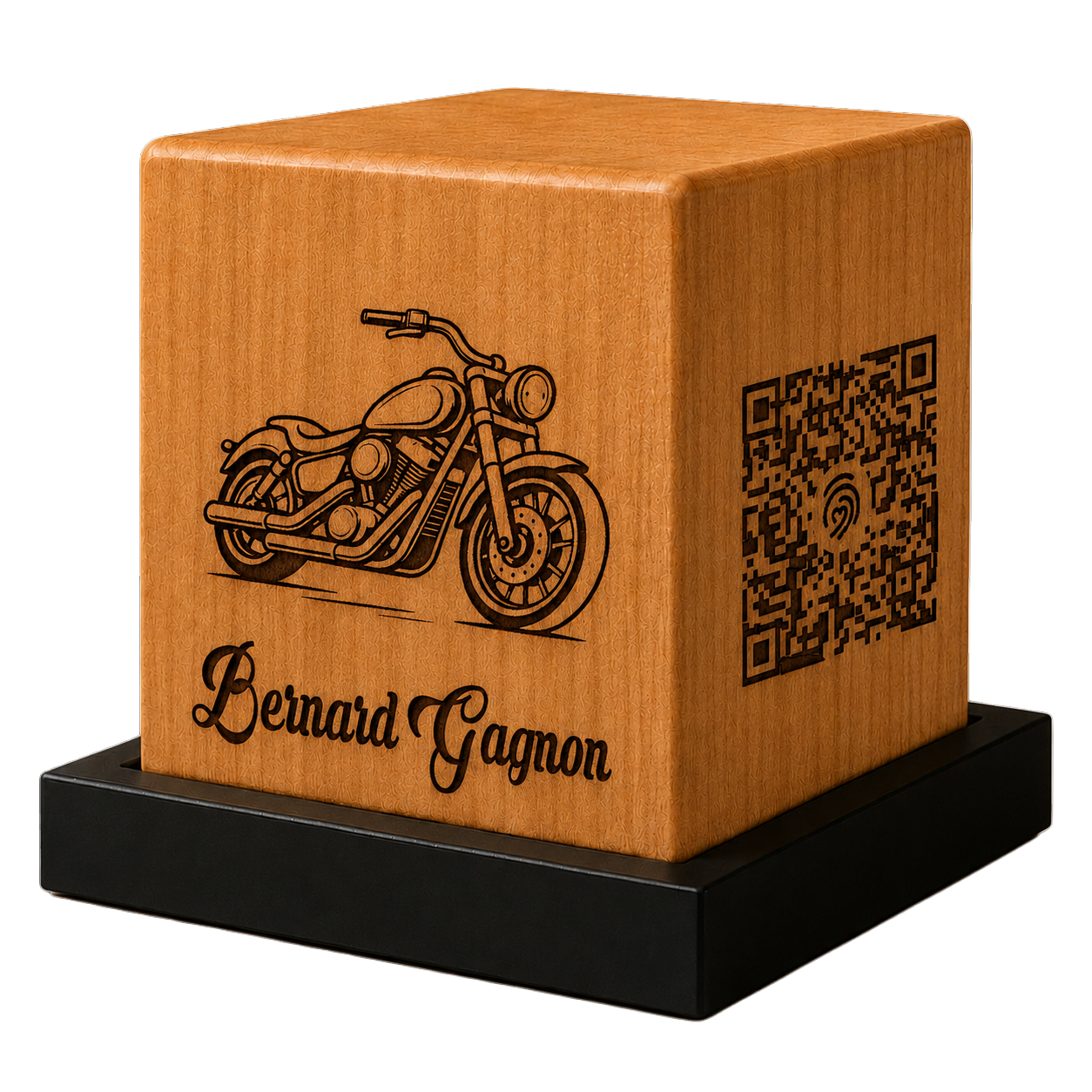 Cube merisier