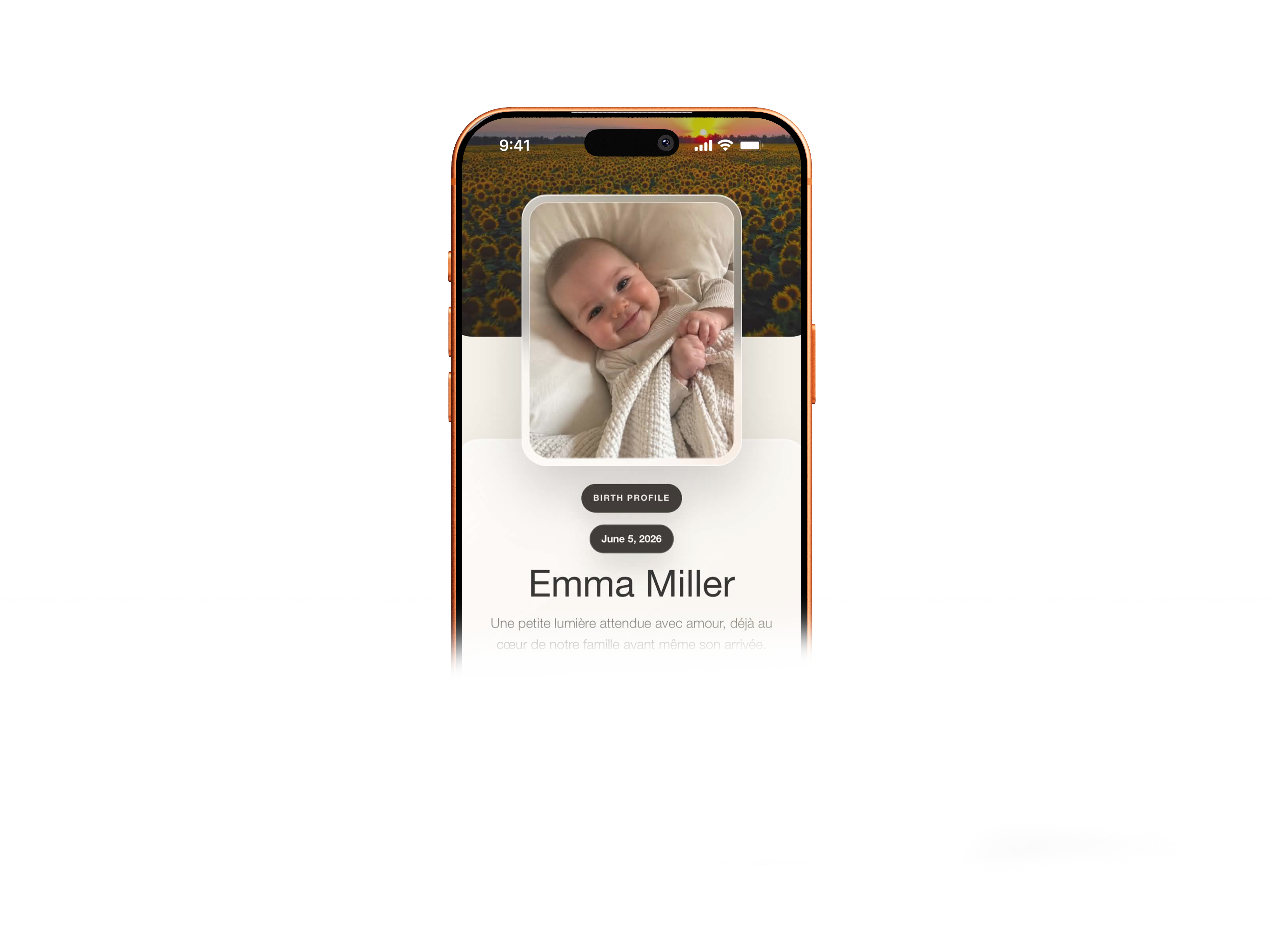 Emma Miller - Birth profile