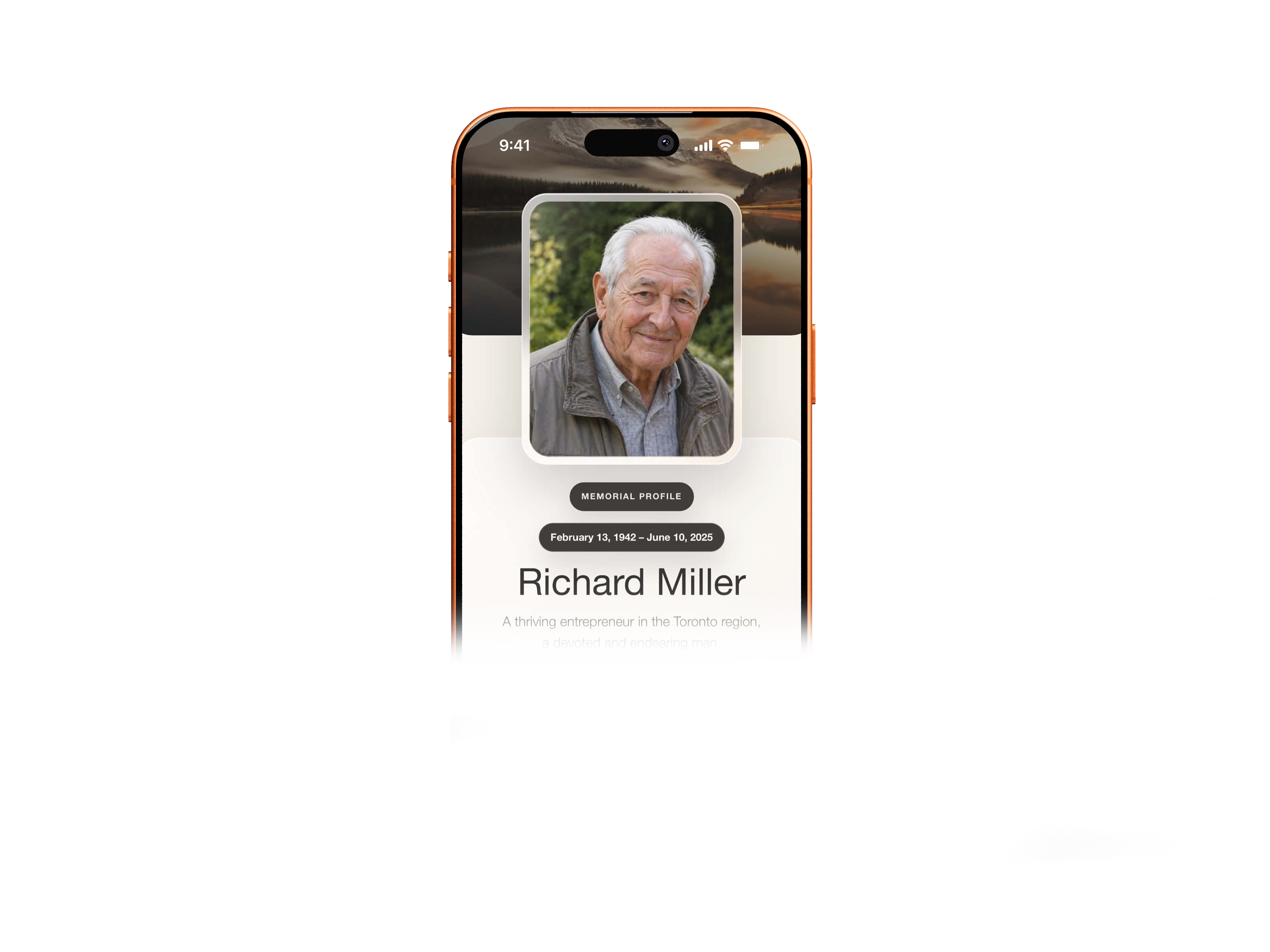 Richard Miller - Memorial profile