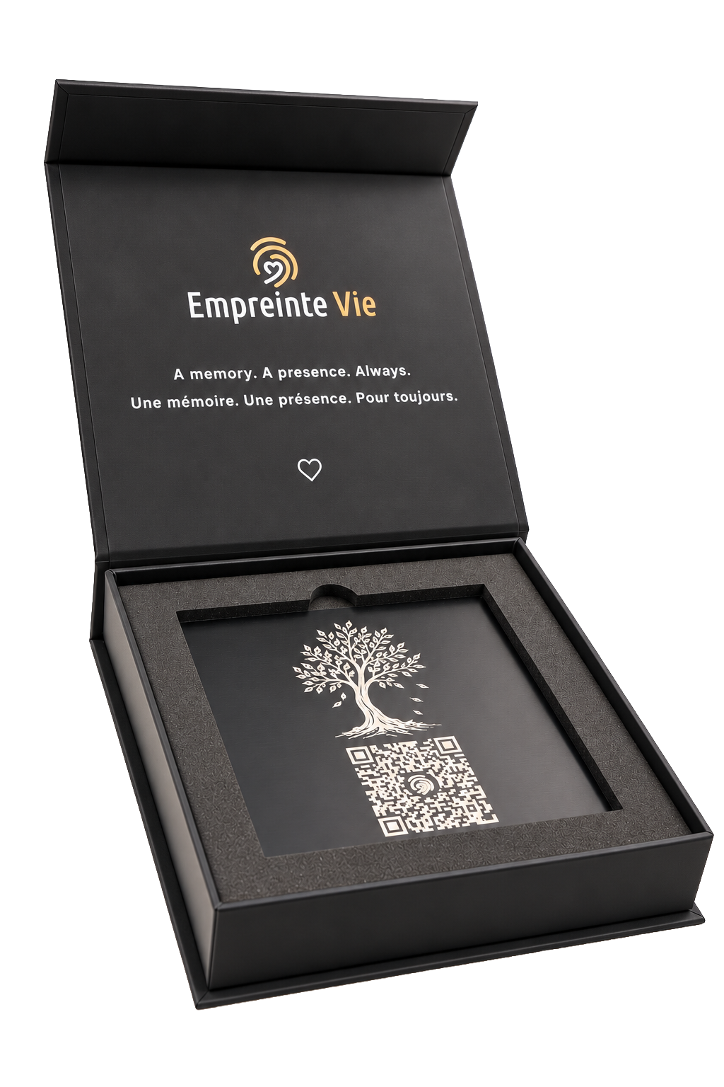 Plaque QR Empreinte Vie